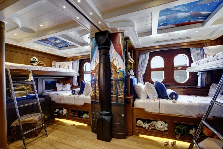 deco chambre de luxe yacht