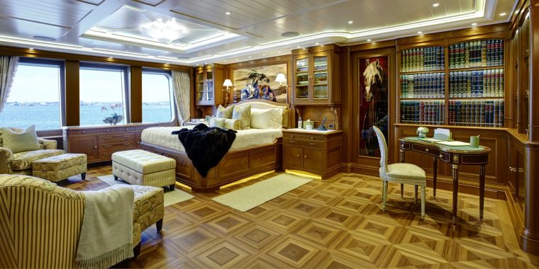 interieur luxe bateau design