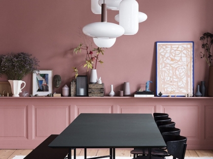 la couleur rose en déco intérieure