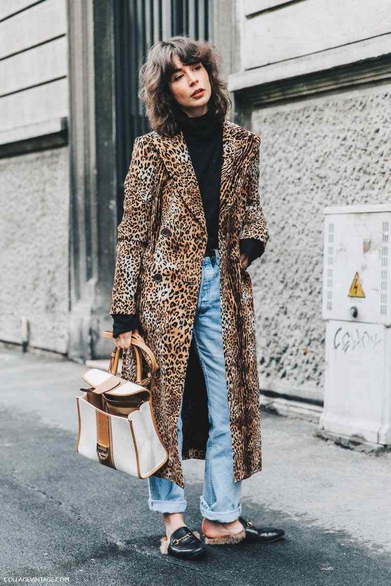 veste léopard moderne 