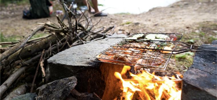 barbecue camping facile a faire
