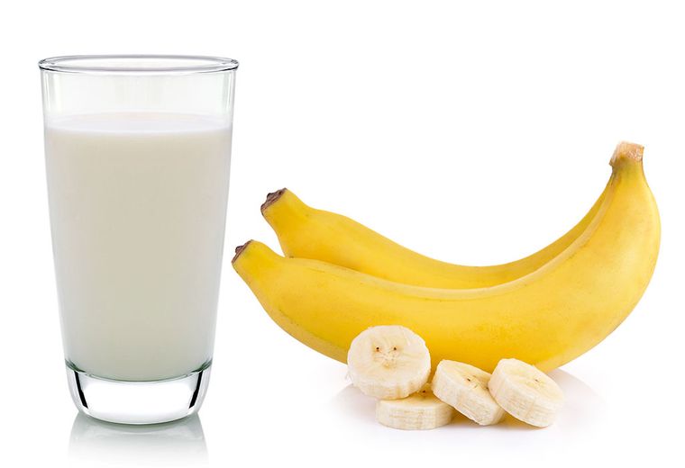 association alimentaire bananes lait