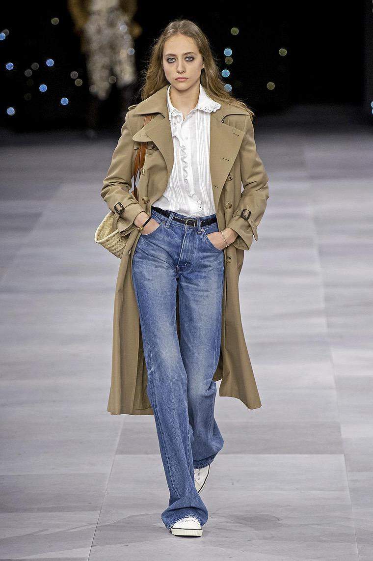 Céline chemise jeans style mode printemps 2020