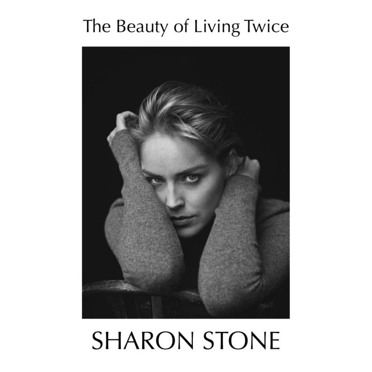 sharon stone the beauty of living twice livre