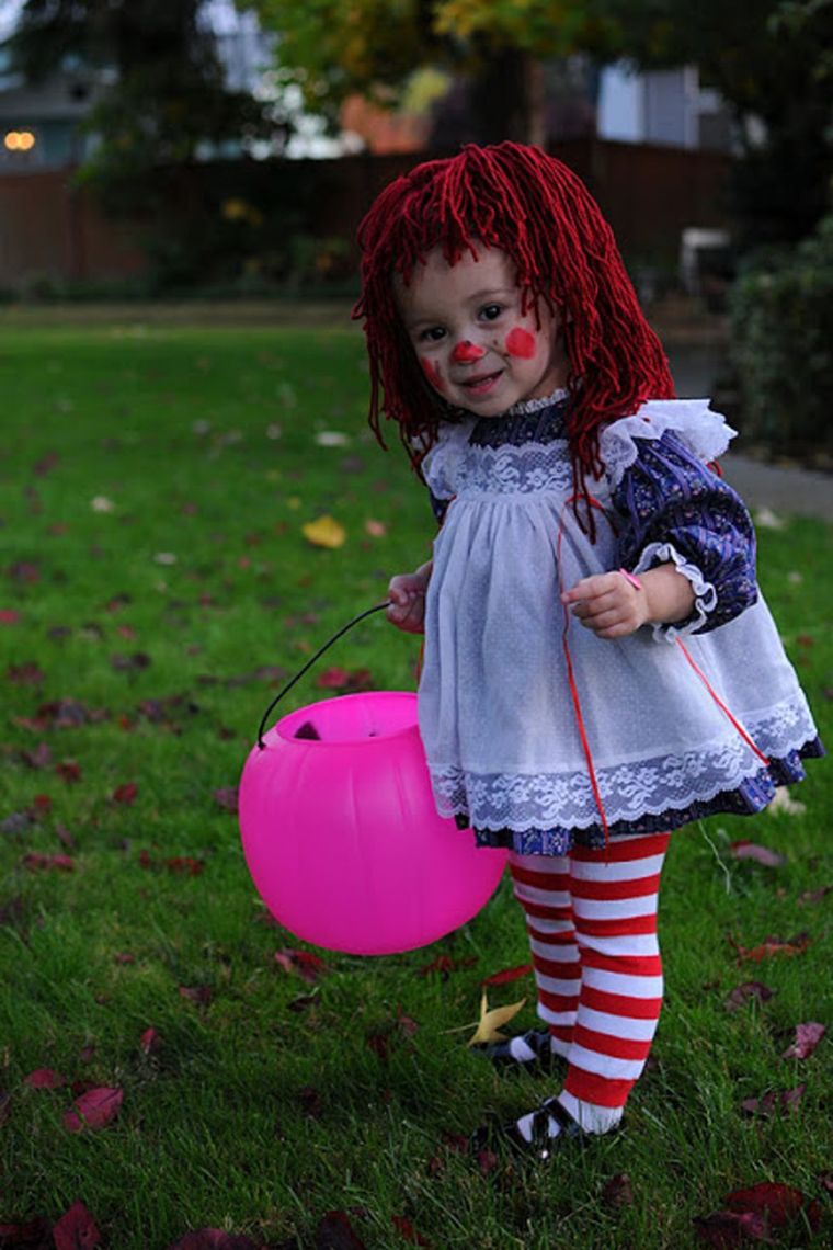 costume d'Halloween original pour petite fille