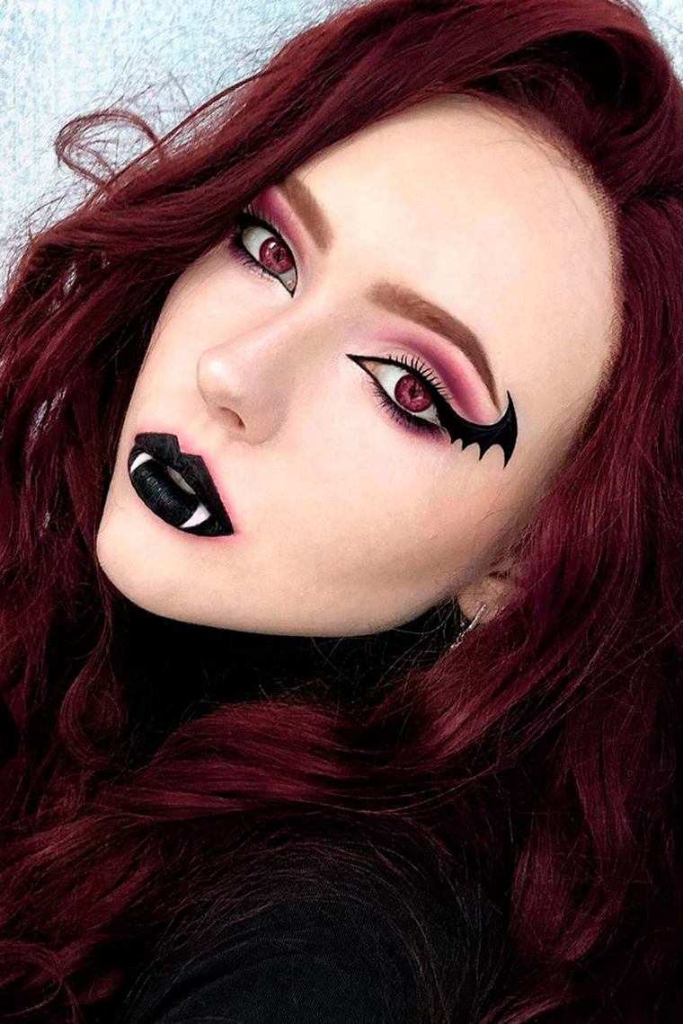 joli maquillage vampire halloween