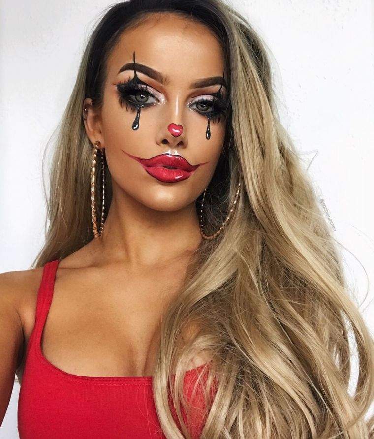 maquillage sexy pour Halloween