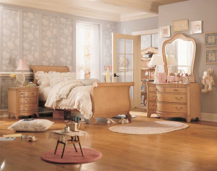 mobilier de style vintage pour chambre