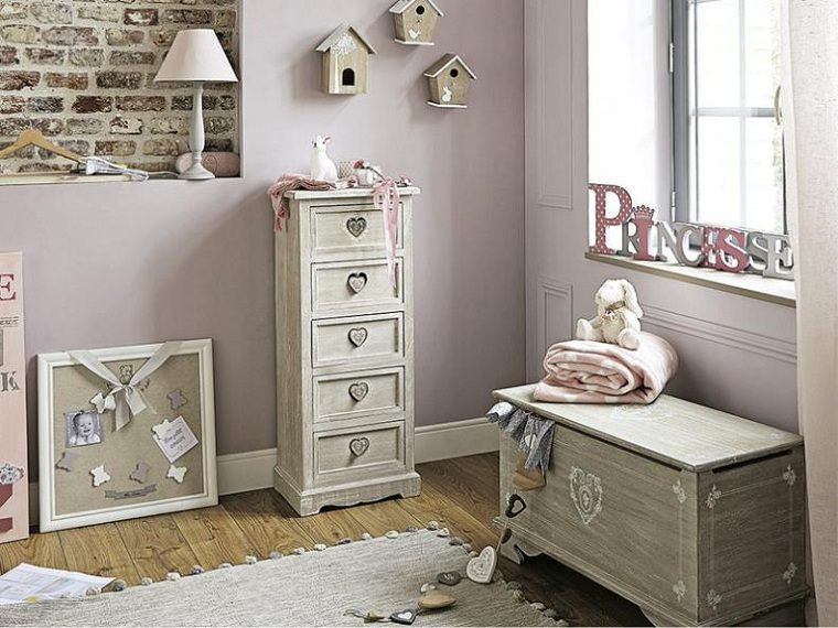 chambre shabby chic moderne