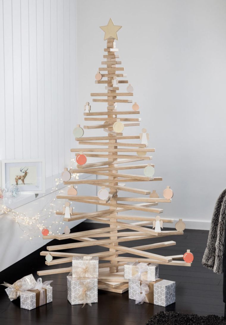arbre de Noël alternatif en bis