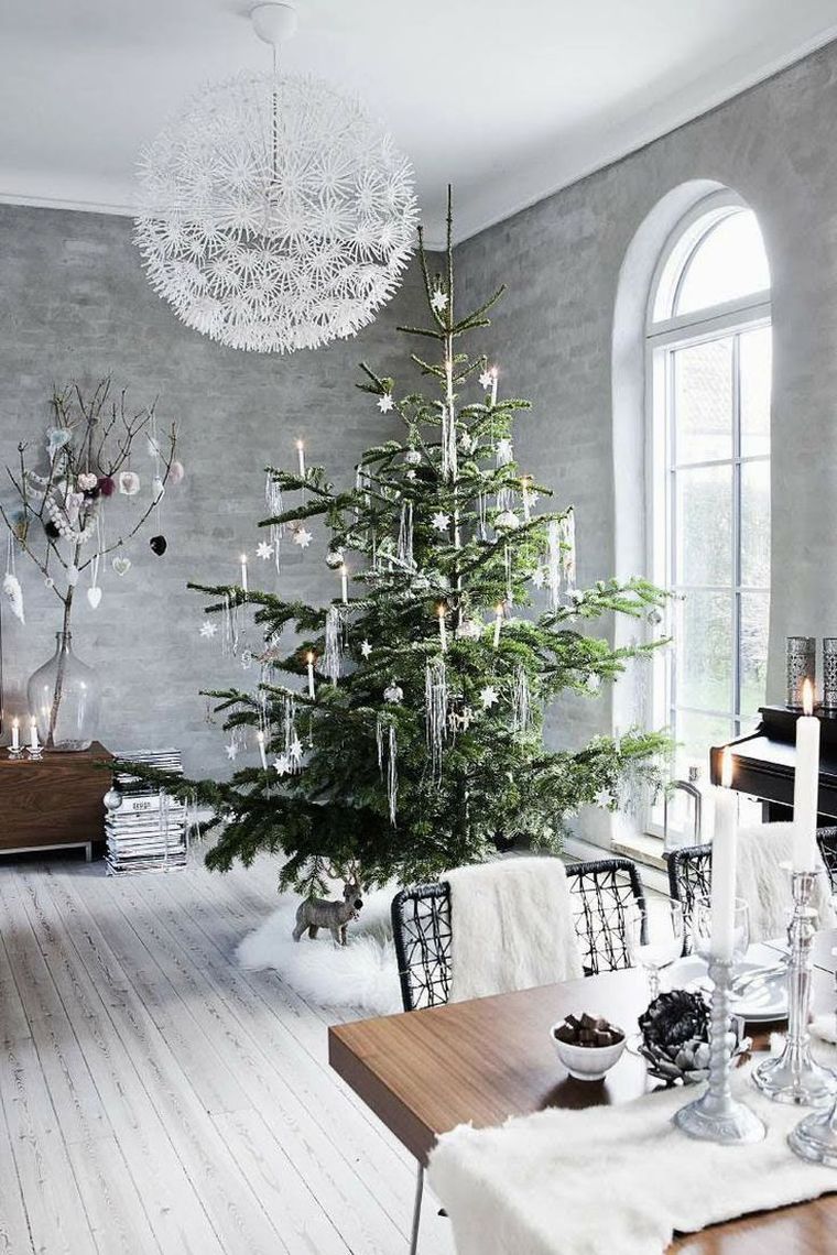 déco de Noël tendance avec sapin