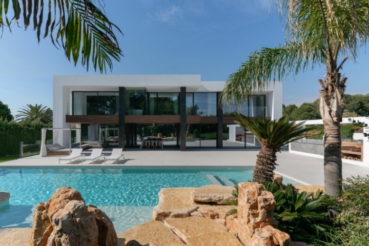 terrasse de piscine design
