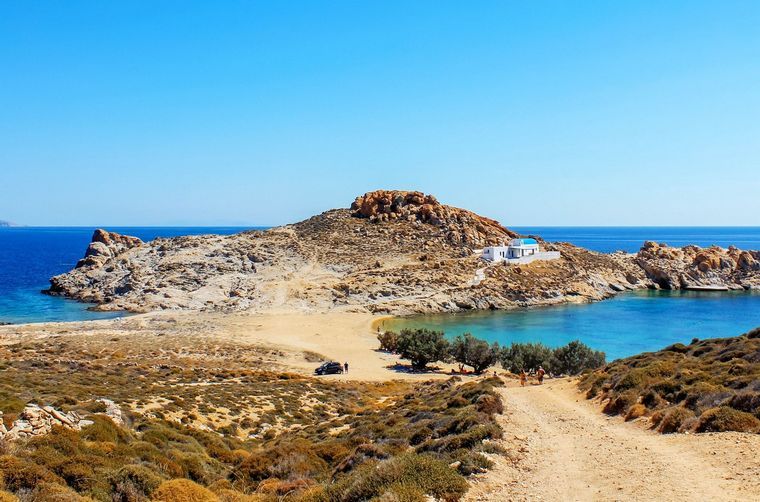 île Sérifos Cyclades sauvage