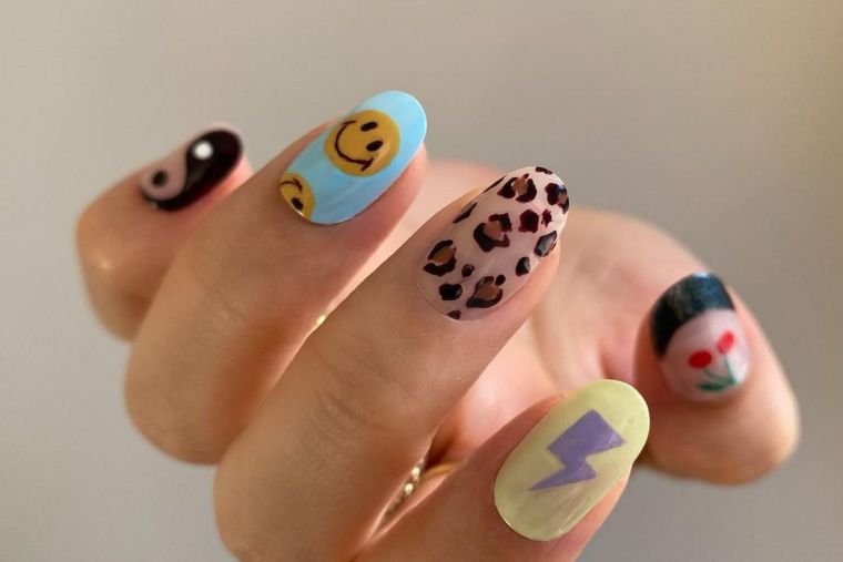 ongles tendance style indie 