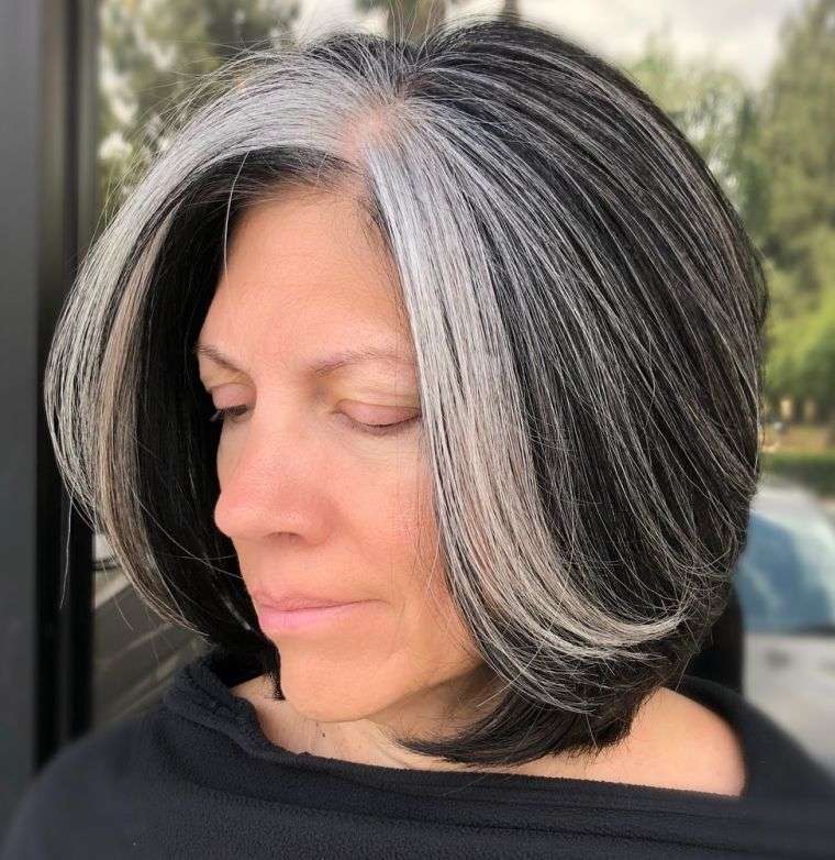 couleur pour cheveux gris