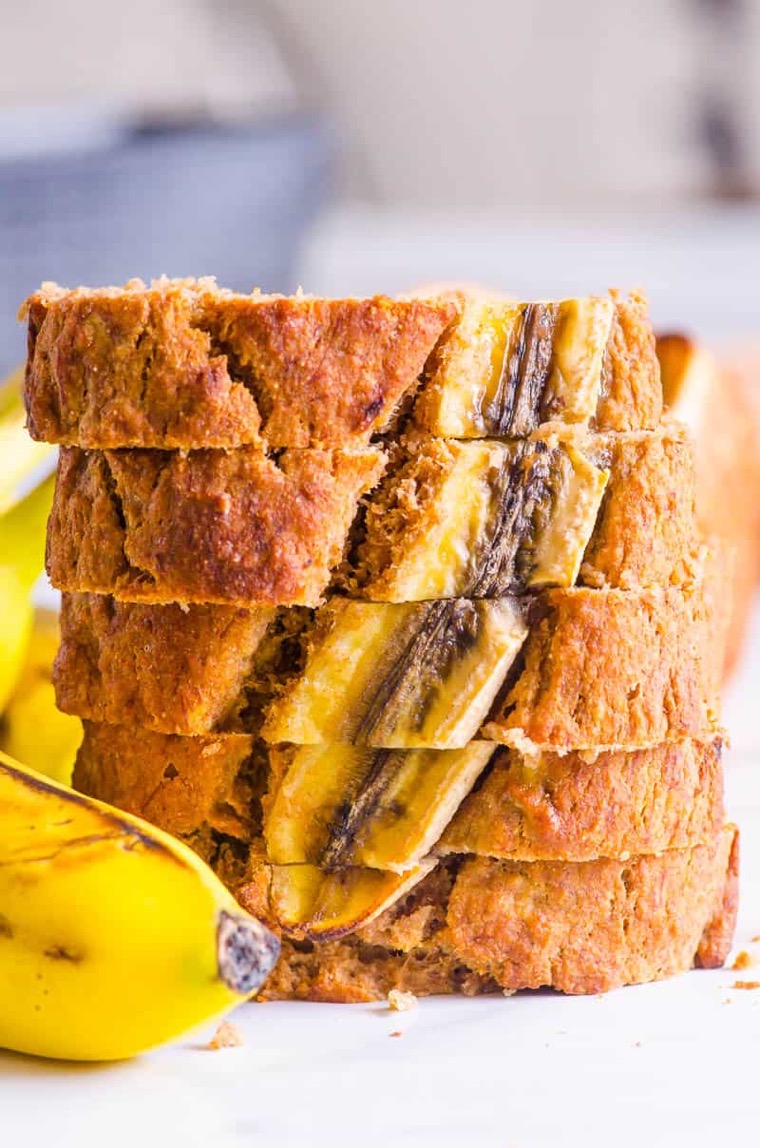 healthy banana bread recette saine
