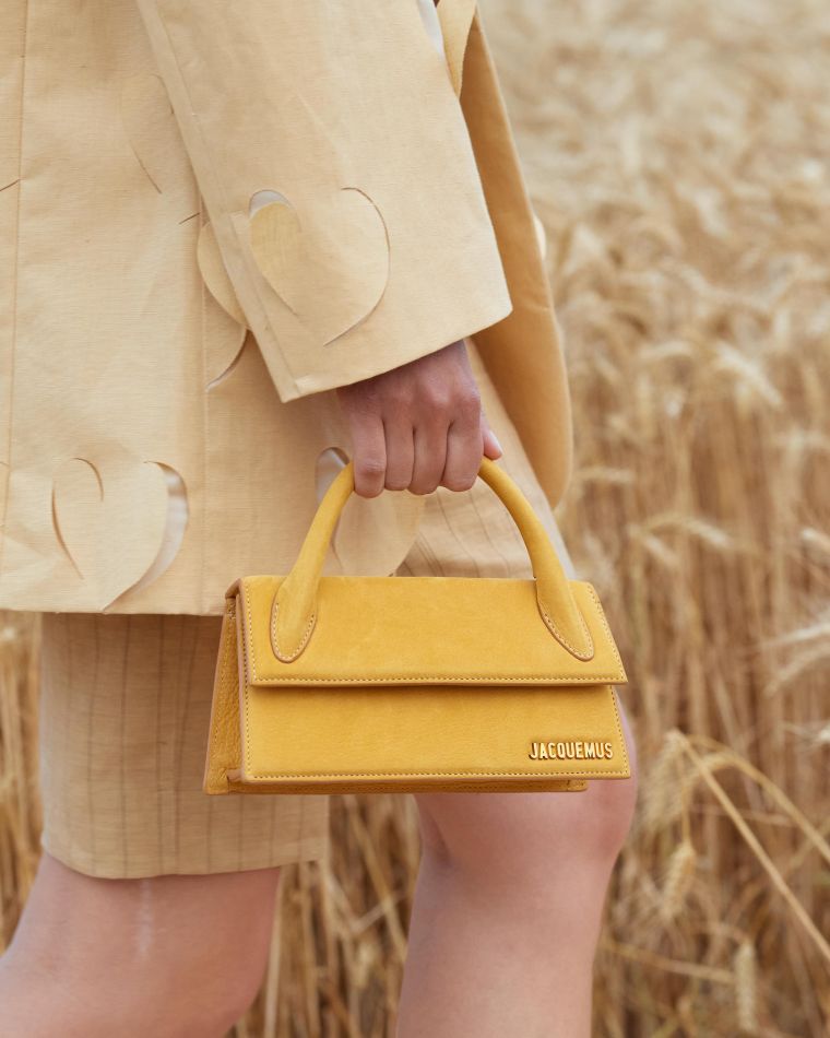 sac à main jaune