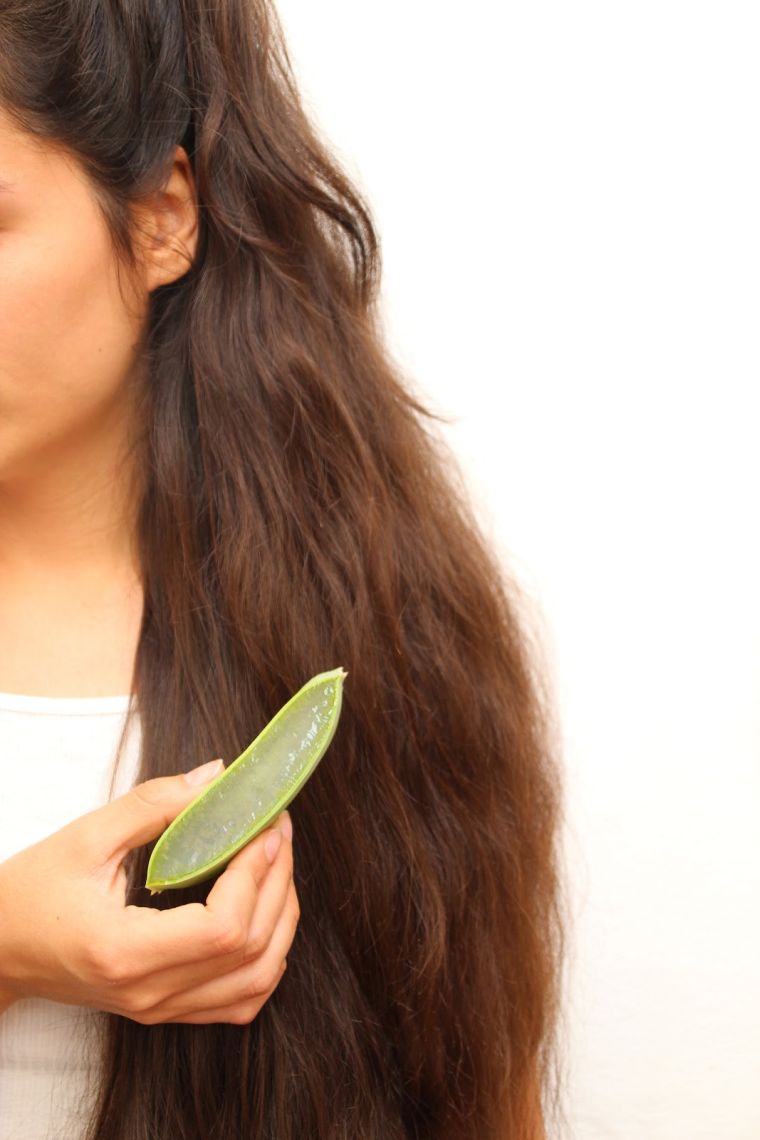 masque de cheveux avec aloe vera