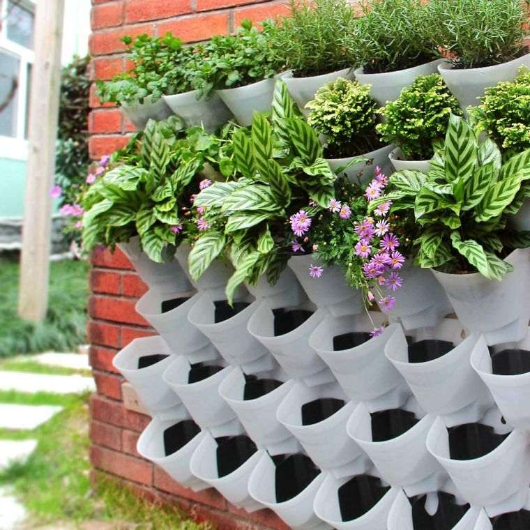 aménagement d'un mur végétal DIY 