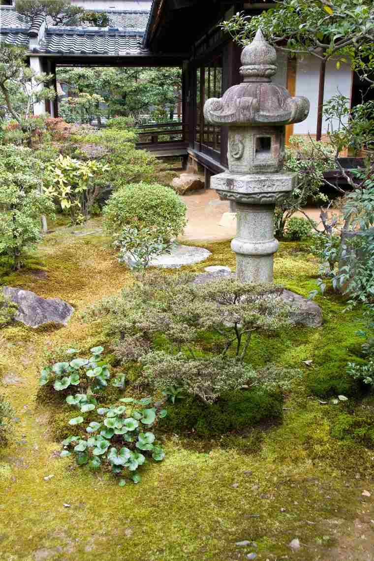 idée déco jardin zen extérieur fontaine