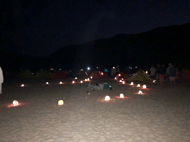 camping anniv fête plage