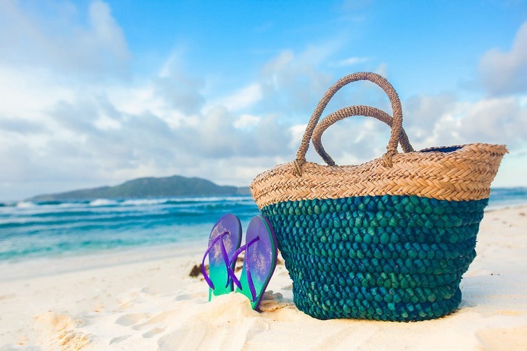 sac de plage femme beauté