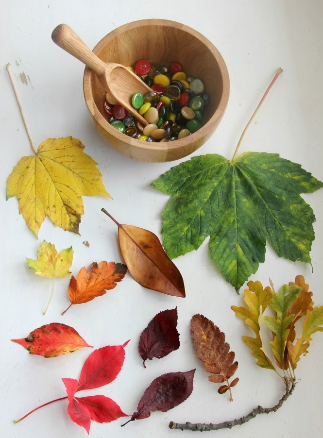 activité manuelle enfant feuilles d'automne