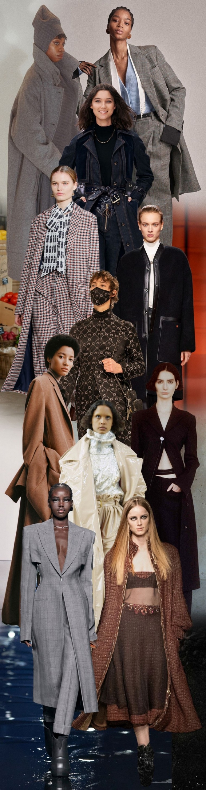 costume manteau tendances hiver
