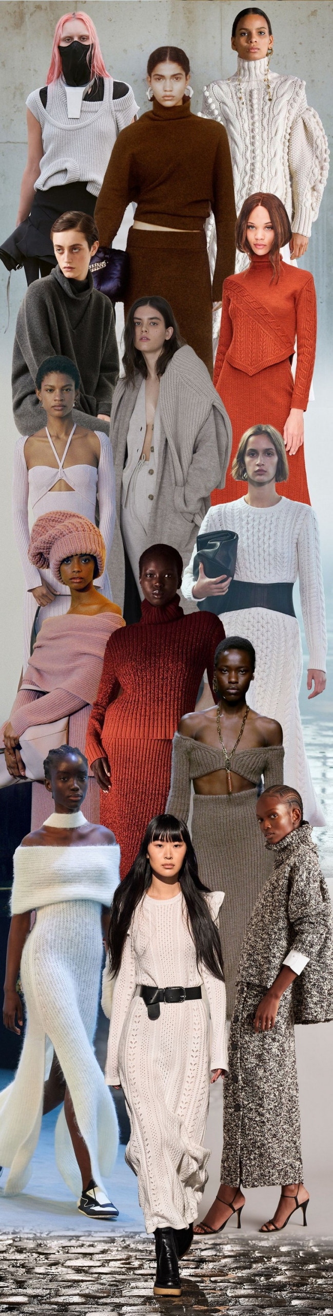 pulls tricot tendances hiver 2022