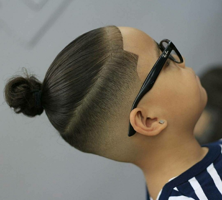 tendances coiffure petit garcon queue