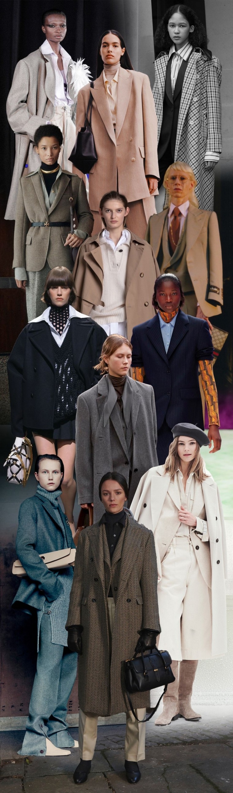tendances mode hiver 2021-2022 tailleurs