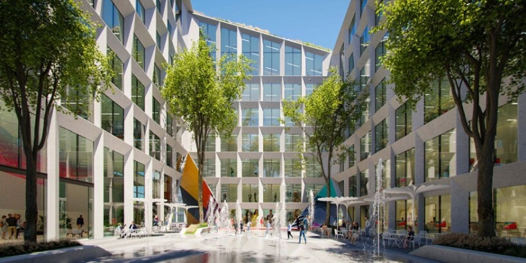 batiment moderne entreprises technologiques