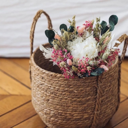 bouquet de fleurs sechees deco interieure