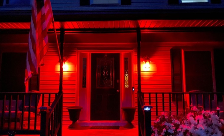 halloween lumiere rouge theme