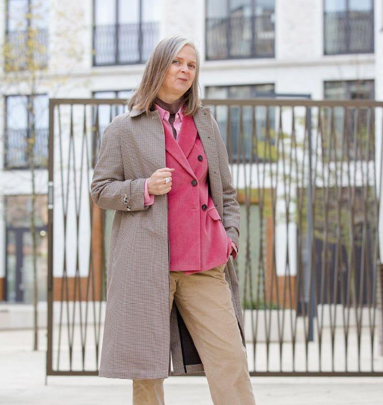 manteau moderne pour femme de 50 ans 