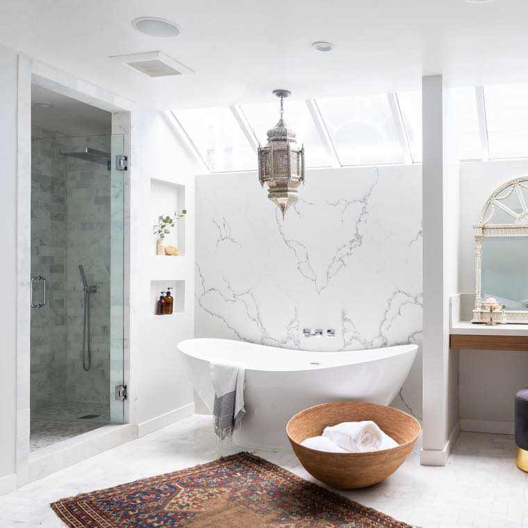 marbre salle de bain
