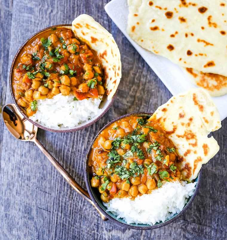 curry pois chiches recette saine