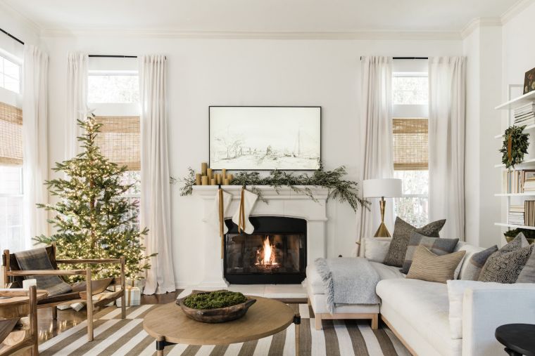 decoration naturelle maison hiver 2021