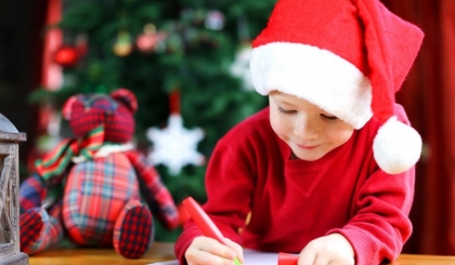 lettre père Noël enfant