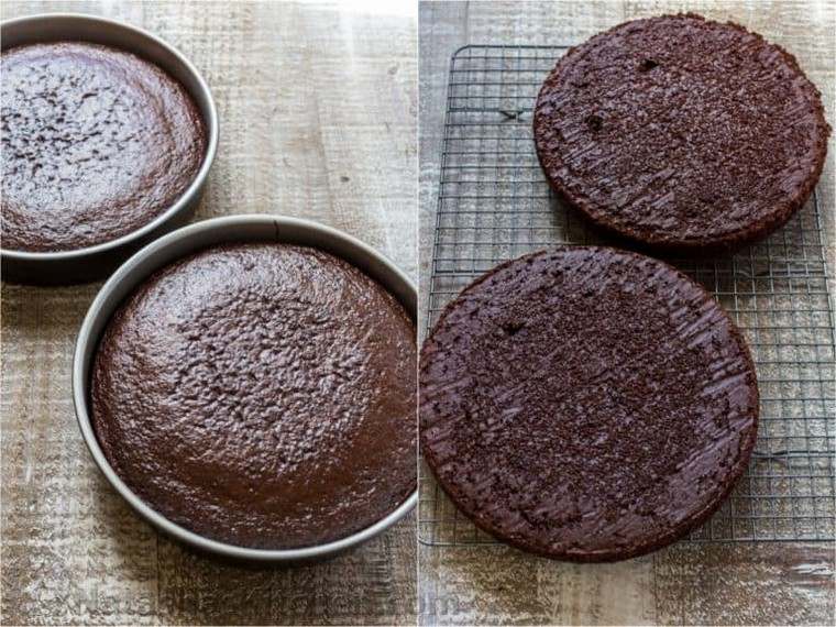 gâteaux chocolat avant glaçage