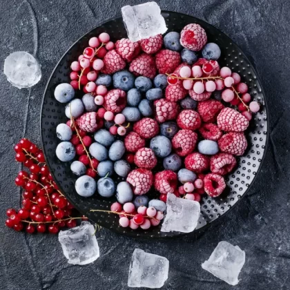 congélation aliments fruits rouges fraises framboises congeler fruits