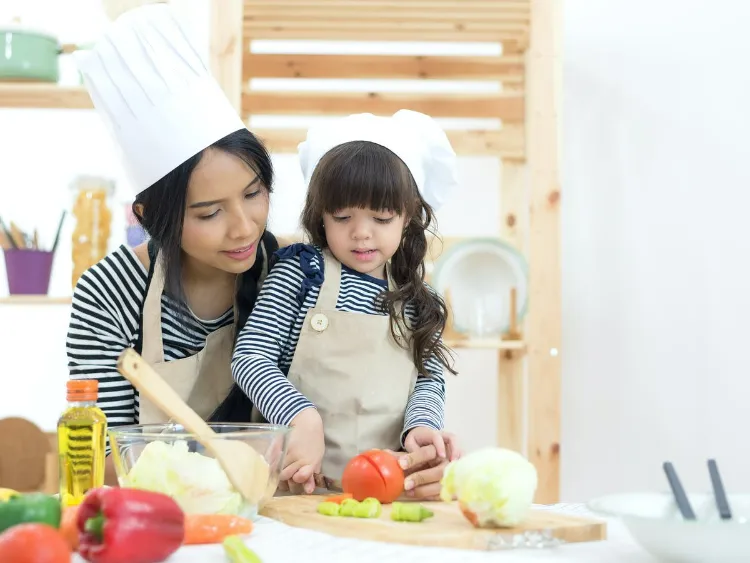 cuisiner ensemble avec vos enfants