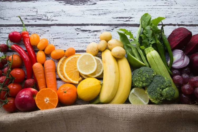 manger fruits légumes fibres protéines