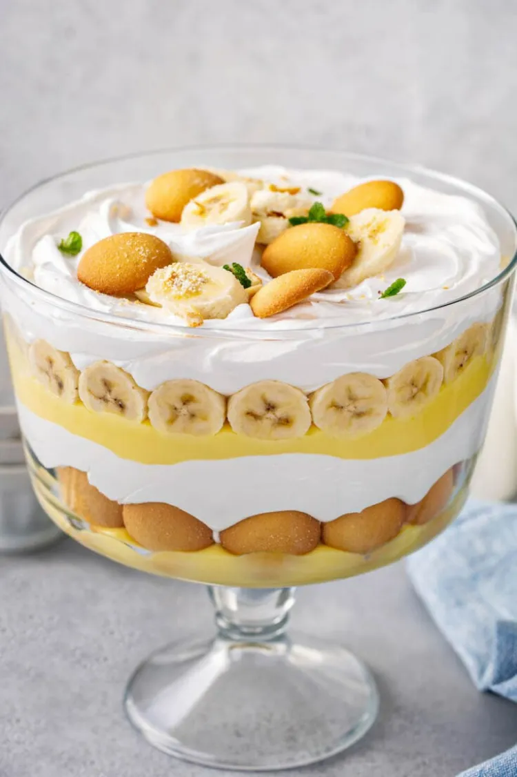 pudding dessert bananes mûres