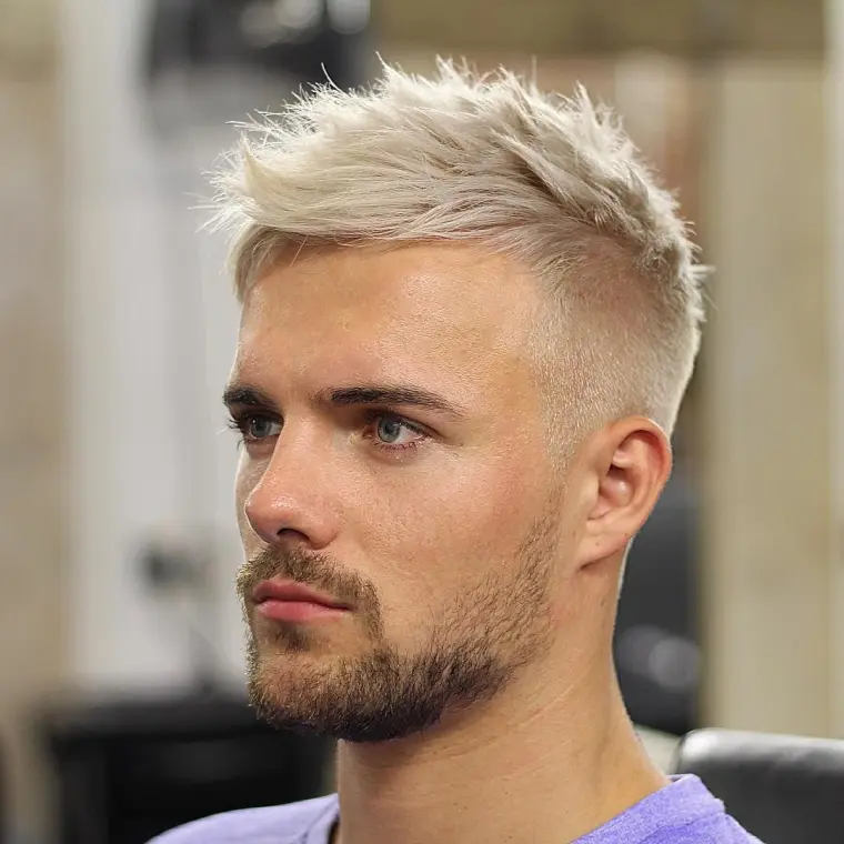 coloration cheveux homme 2022 blond