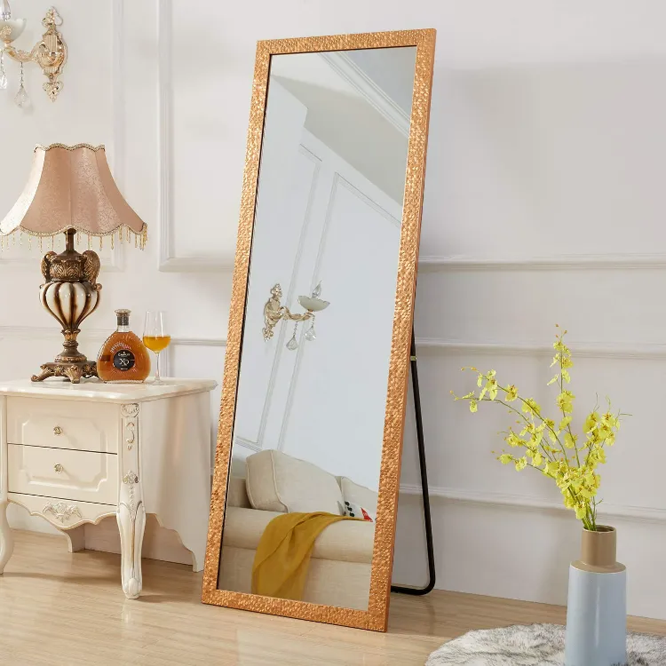 miroir cadre doré style chic