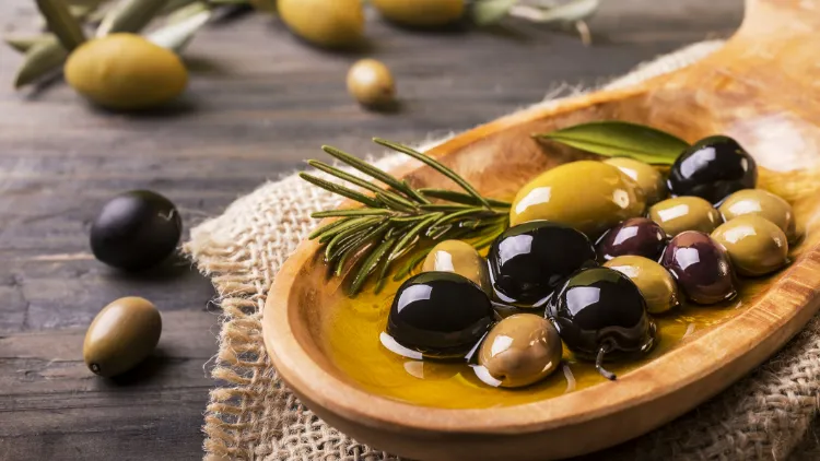 olives huile olive extra vierge