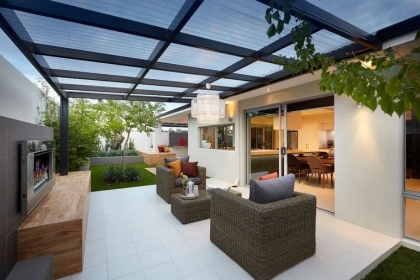 comment courvir une terrasse avec pergola diy