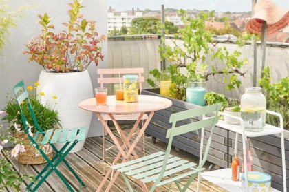 aménagement petite terrasse idées design