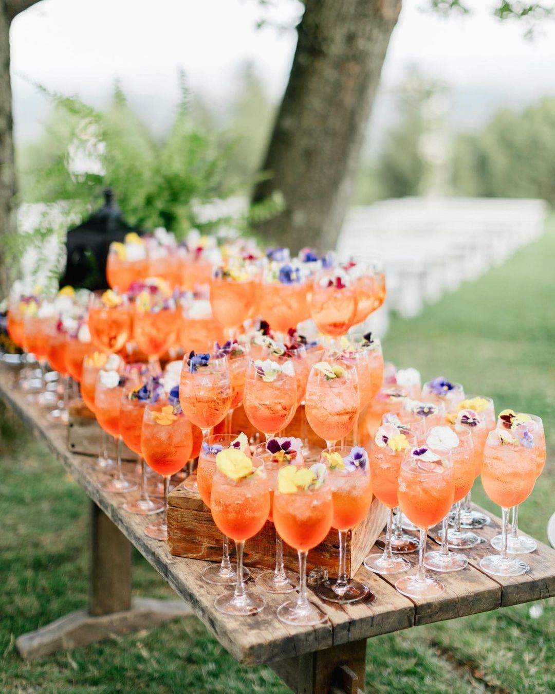 mariage thème boho boissons cocktails déco